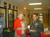 Renate Vanegas and Col. Matthews